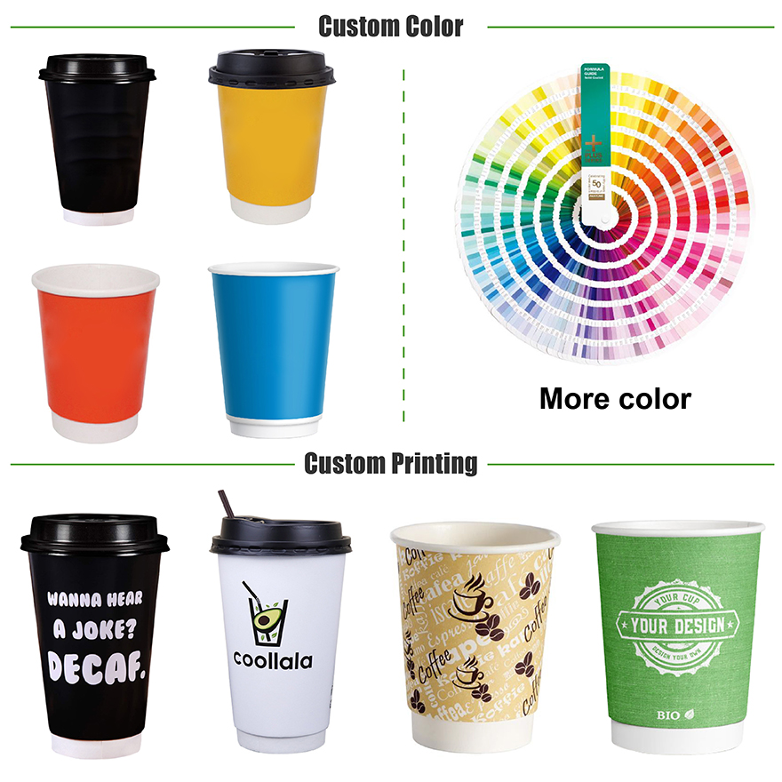 Io pri paperaj tasoj cmyk -koloroj